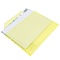 папка-конверт на кнопке а4 желтая 160мкм