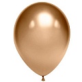 Шар воздушный 12" Хром золотой Gold  50шт/уп