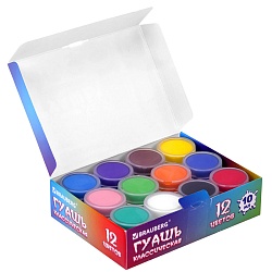 гуашь 12цв. "brauberg" "монстрики" по 10мл