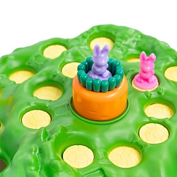 игра настольная "погоня за морковкой" baby toys
