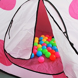 палатка игровая детская "зверята" + 50 шаров . игрушка