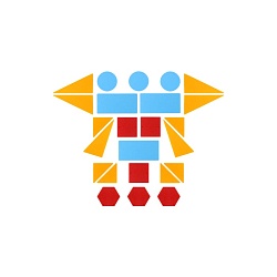 счетный материал "геометрическая мозаика" стамм