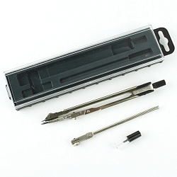 готовальня  3 пред "техника" (набор чертёжный) globus