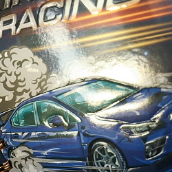 Блокнот 15,5*21см 80л на спирали в клетку "Королевские гонки"