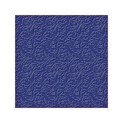 салфетка бум. 2-х слойная синяя 33*33см (16шт.уп.)