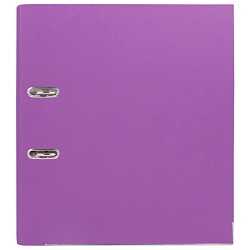 папка-регистратор  а4 5 см фиолетовая с мет. окантовкой