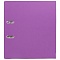 папка-регистратор  а4 5 см фиолетовая с мет. окантовкой