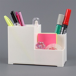 органайзер настольный пластиковый 3 отделения белый