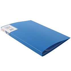 папка  30 файлов 500мкм синяя