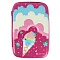 пенал 1 отделение "ice cream" 22*15*5см (малиновый)