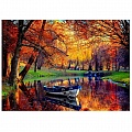Алмазная  мозаика (живопись) "Darvish" 40*50см  Осенний пейзаж