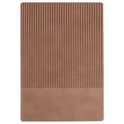 ежедневник а5 недатиров. 100л обложка кож.зам. коричневая