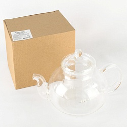 чайник заварочный стеклянный со стекл. ситечком 1100мл