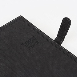 ежедневник а5 недатиров. 100л обложка кож.зам.  на магнитной застёжке 