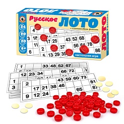 лото русское с пласт. фишками