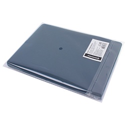 ежедневник а5 недатиров. 180л обложка кож.зам. синяя