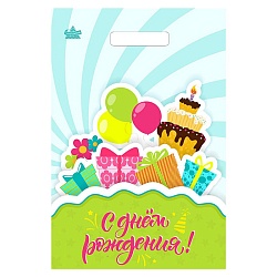 пакет вырубной подарочный кекс 20*30см 30мкм