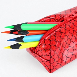 пенал мягкий тубус "darvish" цвет ассорти "голография"