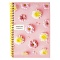книжка записная  а5  80л "нежные бутоны" на спирали обл. мел. картон