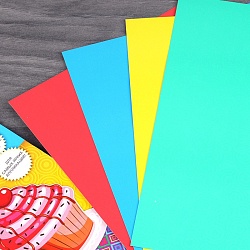 картон цветной с глянцевым узором  а4 4л. 4цв. "кексики"