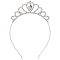 ободок бежевый  для волос "диадема"