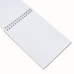 Блокнот  13*18см  48л "Мех" на гребне плотность 55гр/м2