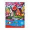 бумага цветная а4 32л. 16цв. "игрушечный городок"