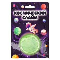 паста для лепки "мега слайм" космический