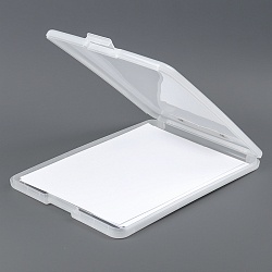 папка для документов а4 с зажимом белая