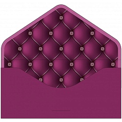 открытка-конверт для денег "бархатный. с юбилеем!"