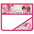 Папка для тетрадей  А5 на липучках Принцесса и фламинго