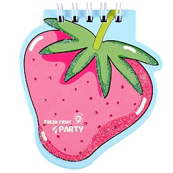 Блокнот A7  40л "Фрукты" на спирали