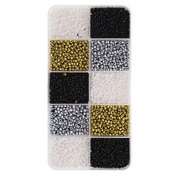 набор для бисероплетения в боксе 4 вида бисера цвет микс