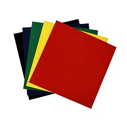 картон цветной бархатный  а5 5л. 5цв. "волны"