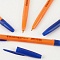 ручка шар. синяя "darvish" корпус оранжевый