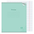 Тетрадь  48л кл. "Классика new зелёная" обложка plastic cover