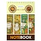 Блокнот 13*18см  48л "Кофе" на гребне