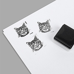 штампик мордочка котика