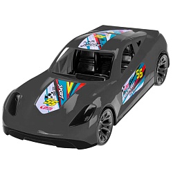 машинка turbo v-max серая 40см