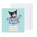 Тетрадь  18л клетка цв. обл "Kuromi"