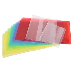 набор обложек  7 класс "darvish" (16шт/уп) 150мкм(в комплекте обложка для дневника)цветныепрозрачные