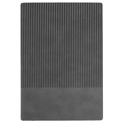 ежедневник а5 недатиров. 100л обложка кож.зам. чёрная