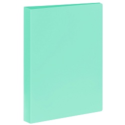 папка с 2-мя кольцами 25мм 500мкм пастель мятная