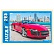 пазлы  260 элементов красный автомобиль