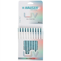 ручка шар. синяя  uv  hauser