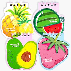 Блокнот A7  40л "Фрукты" на спирали