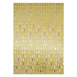 картон цветной поделочный с тиснением  а4 4л. 4цв. "тропический паттерн"