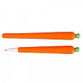 Ручка гелевая синяя "Darvish"  Морковка