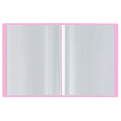 папка  40 файлов стамм 21мм 500мкм пастель розовая