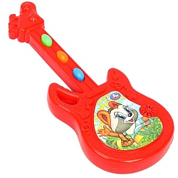 игрушка-гитара музыкальная 15+ песен и звуков. на блист.